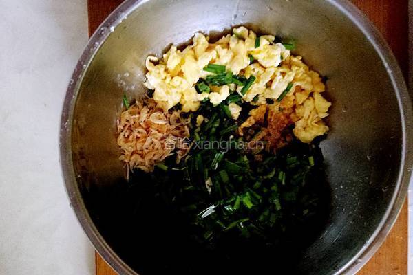 韭菜千层饼的做法图解8