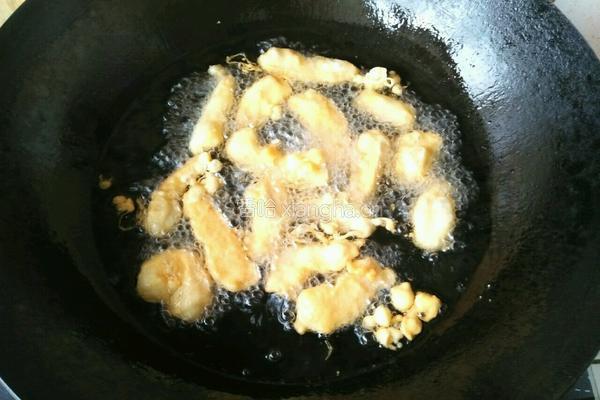 糖醋肉条（俗称糖醋里脊）的做法图解6