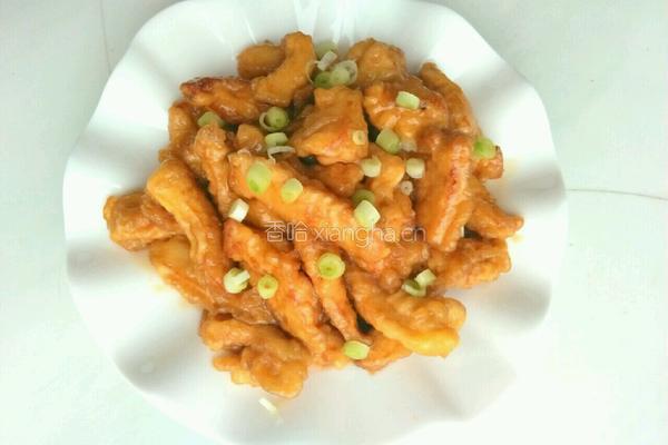 糖醋肉条（俗称糖醋里脊）的做法图解12