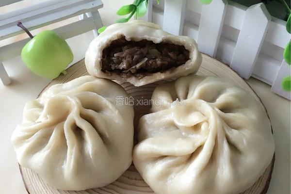 茄子素包子的做法图解8