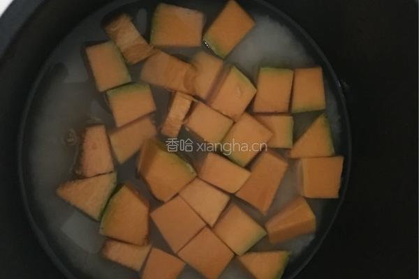 南瓜大米饭的做法图解3
