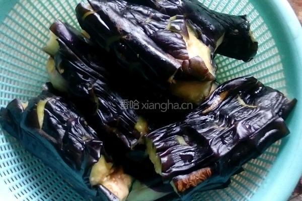 蒜香茄子的做法图解3