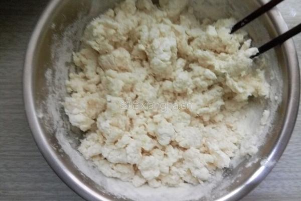 豇豆米炒肉卷饼的做法图解2