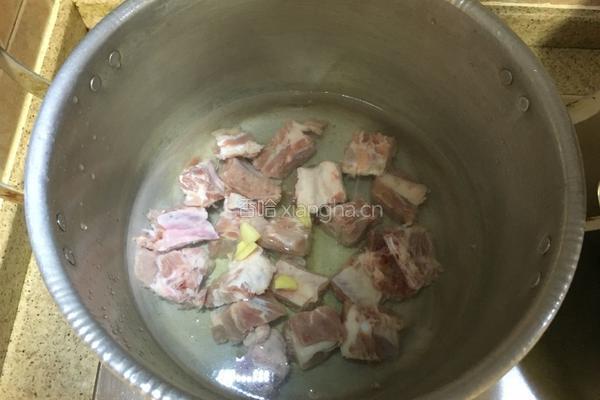 绿豆排骨汤的做法图解2