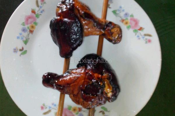 微波炉酱油烤小鸡腿的做法图解7