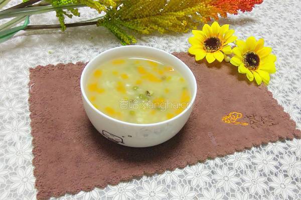 绿豆胡萝卜粥的做法图解10