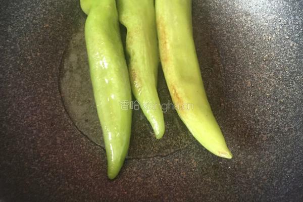 辣椒酿肉的做法图解6