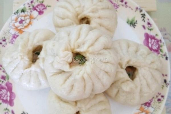 豇豆肉馅包的做法图解9