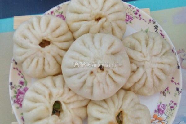 豇豆肉馅包的做法图解8
