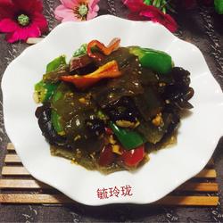 双椒炒焖子的做法[图]