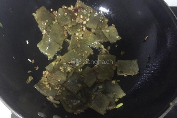 双椒炒焖子的做法图解6