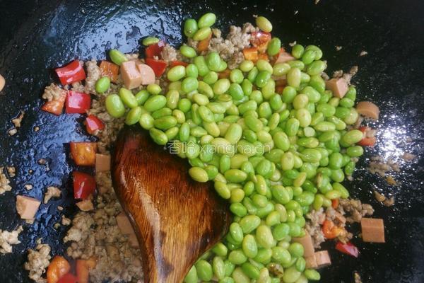 豆米炒肉末的做法图解14