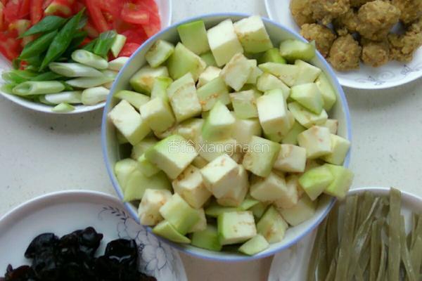 大锅菜（糊茄子）的做法图解1