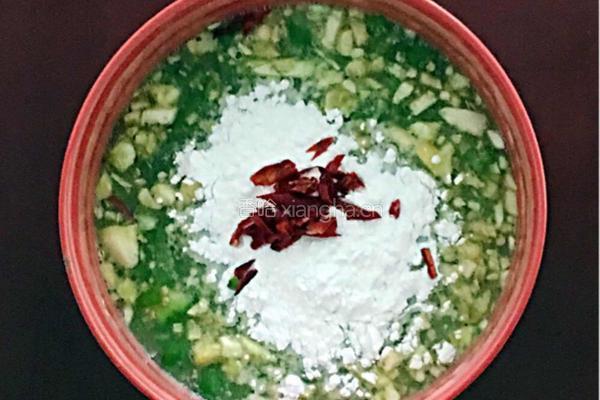 农家菜辣椒鸡蛋焖子（也叫鸡蛋酱）拌茄子土豆的做法图解7