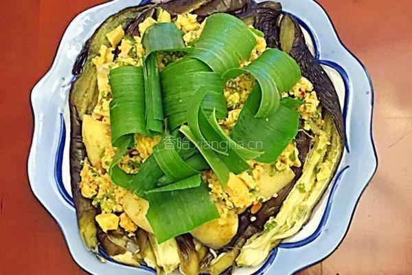 农家菜辣椒鸡蛋焖子（也叫鸡蛋酱）拌茄子土豆的做法图解13