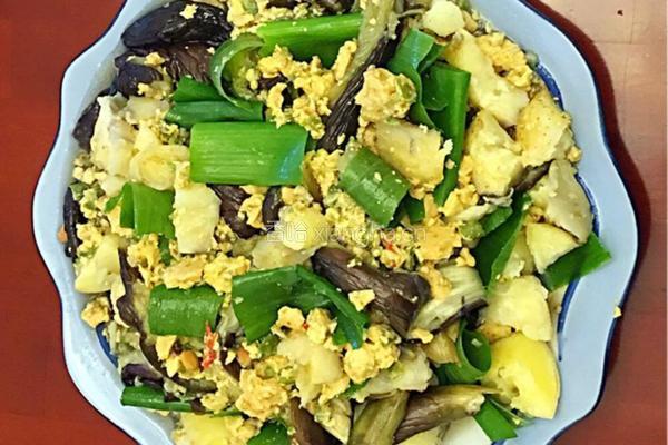 农家菜辣椒鸡蛋焖子（也叫鸡蛋酱）拌茄子土豆的做法图解15