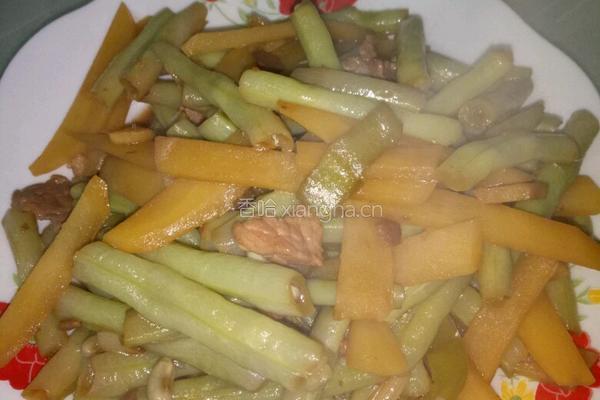 豆酱豇豆的做法图解5