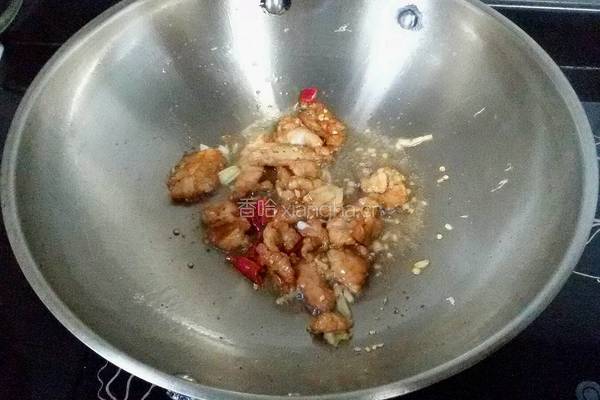 秋葵炒肉片的做法图解7