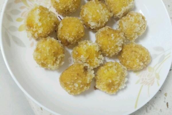 红薯丸子的做法图解4
