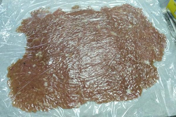 蜜汁猪肉脯的做法图解5
