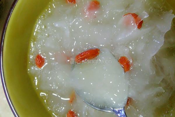 雪莲子银耳羹的做法图解9