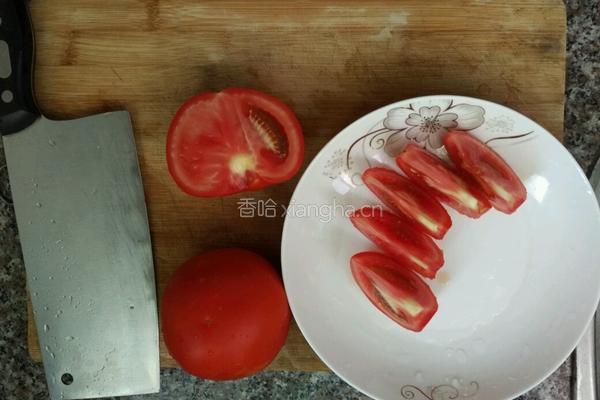番茄肉圆汤的做法图解1