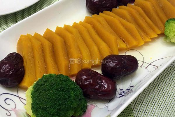 红枣蒸南瓜的做法图解7