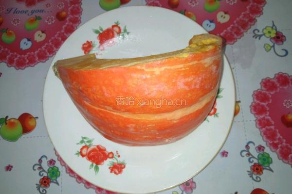 花型南瓜饼的做法图解1