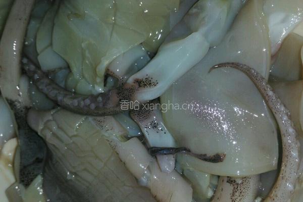 双椒大葱炒鱿鱼的做法图解6