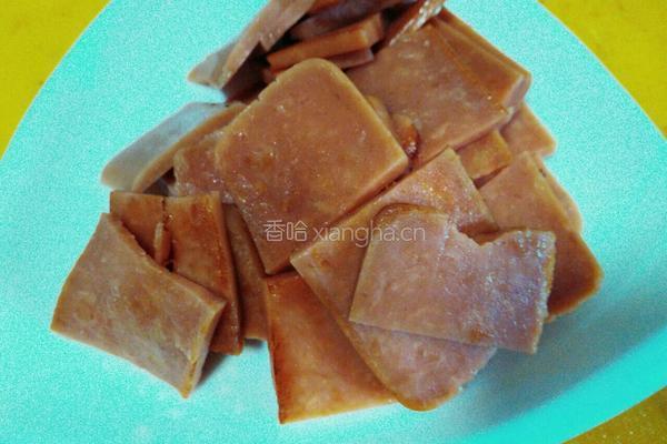 火腿炒冬瓜的做法图解2