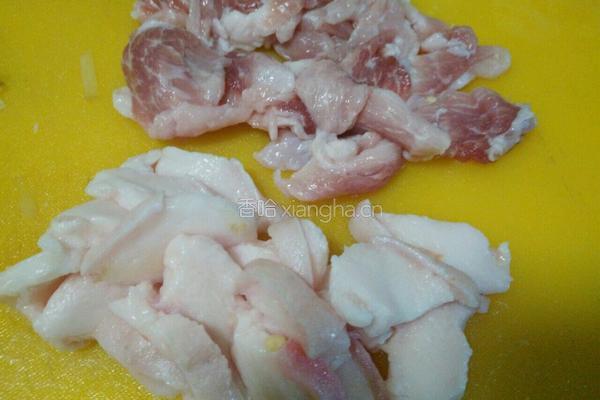 土猪肉炒笋干的做法图解2