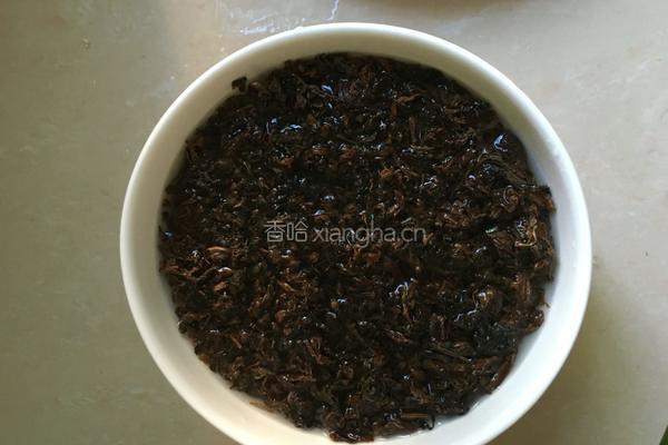 菜干烧五花肉的做法图解2