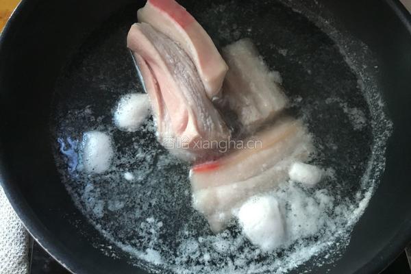 菜干烧五花肉的做法图解3