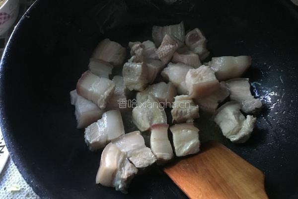 菜干烧五花肉的做法图解8
