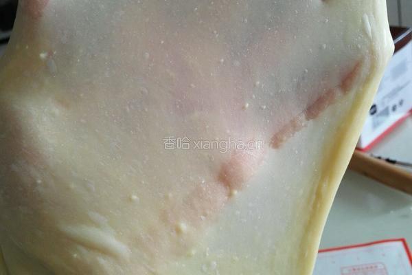 蔓越莓手撕面包的做法图解4