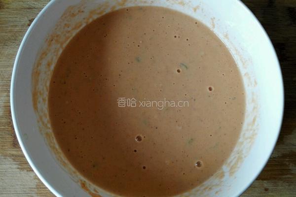 胡萝卜鸡蛋葱油饼的做法图解8
