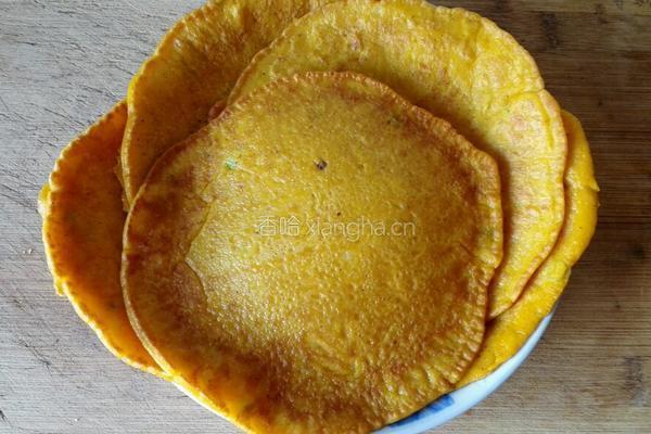 胡萝卜鸡蛋葱油饼的做法图解10
