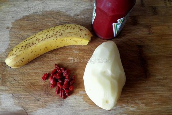 香蕉土豆泥的做法图解1