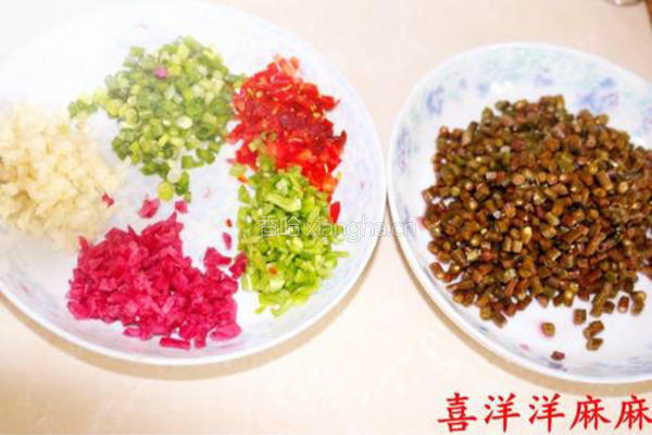 酸豆角的做法图解2