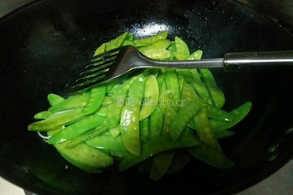 豆豆炒猪肝的做法图解4
