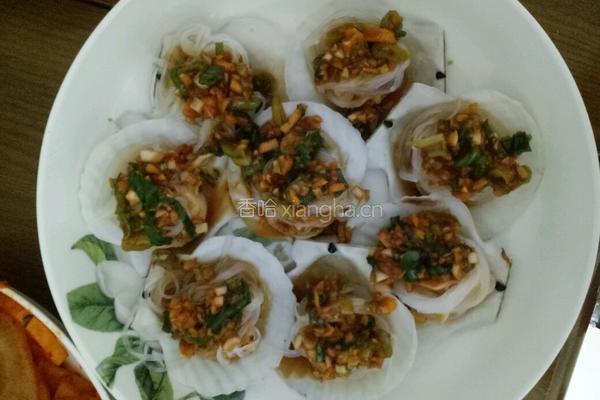 蒜蓉粉丝蒸扇贝