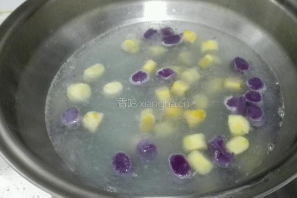 哈密瓜芋圆捞的做法图解7
