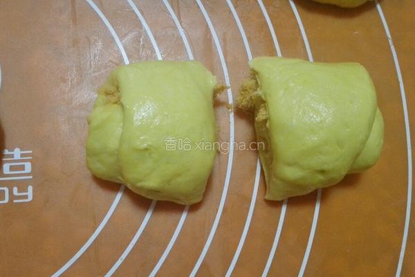 南瓜肉松面包（无黄油)的做法图解7