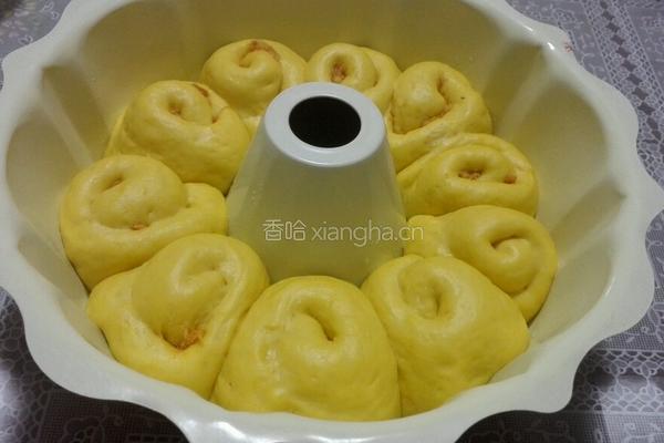 南瓜肉松面包（无黄油)的做法图解10