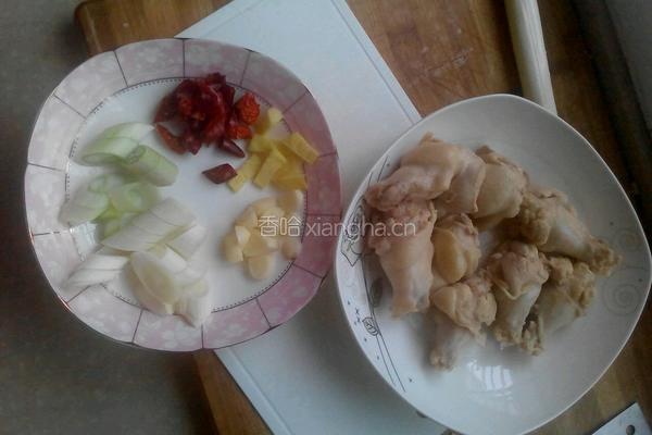 黄焖鸡腿的做法图解1