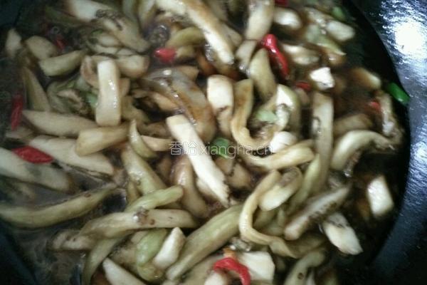 蚝油香茄的做法图解6