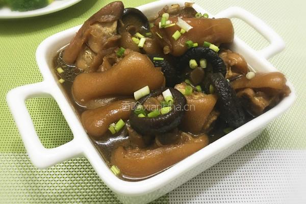 香菇卤猪手（自制）的做法图解6