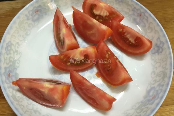 西红柿煮花菜的做法图解2
