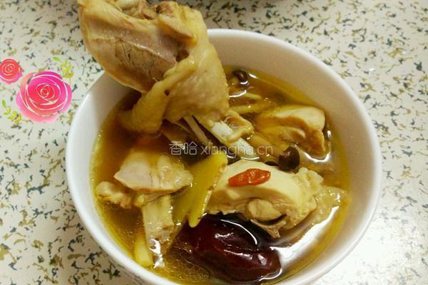 蟹味菇鸡汤的做法图解5