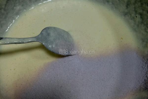 千叶香芋冰淇淋海绵蛋糕的做法图解11